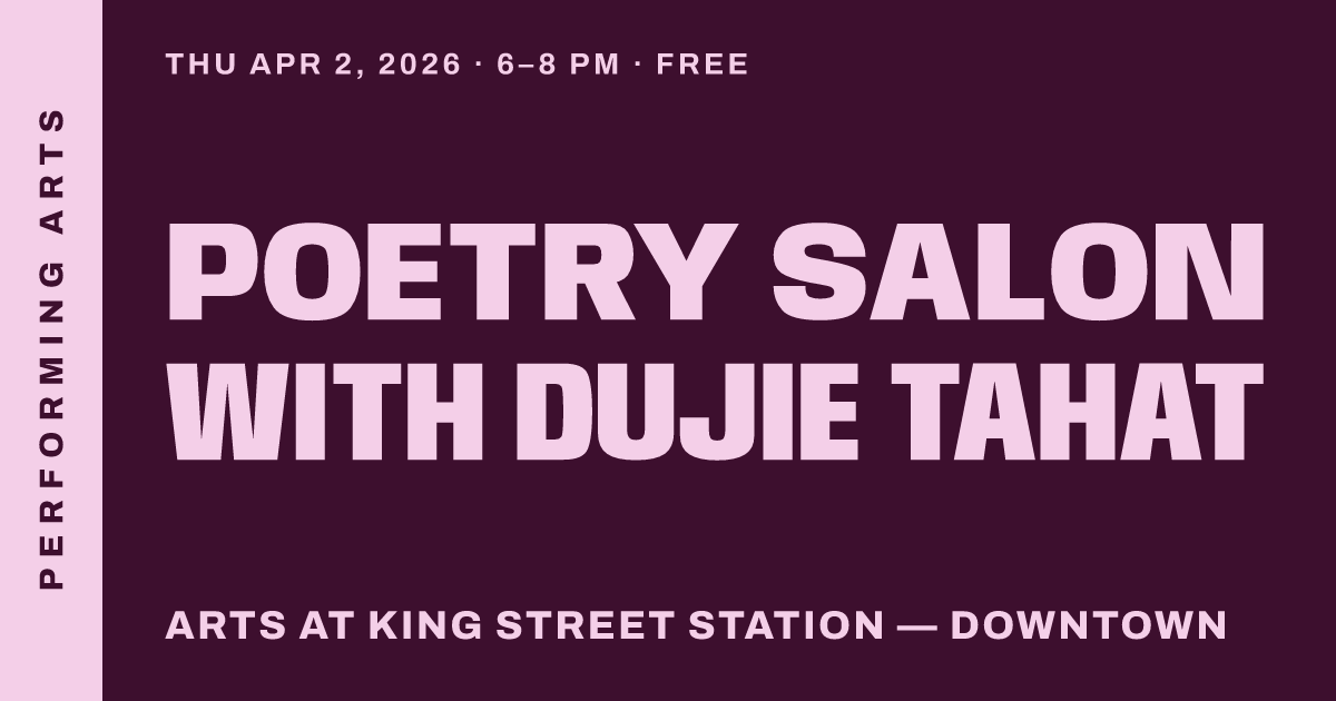 Poetry Salon with Dujie Tahat