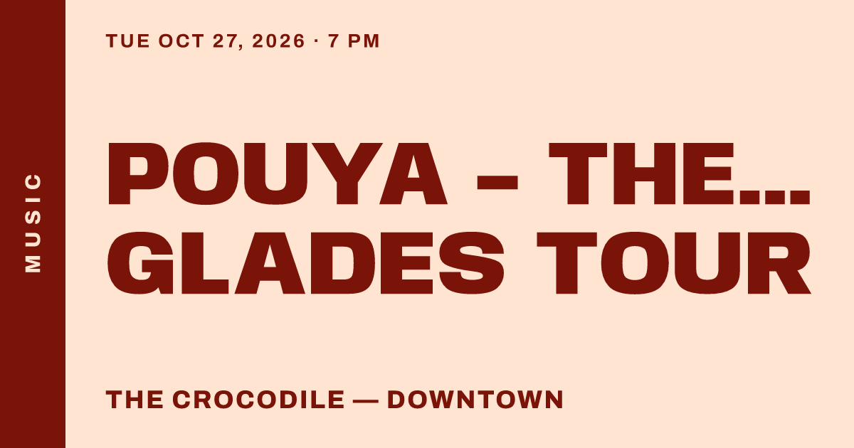 Pouya - The Forever Glades Tour