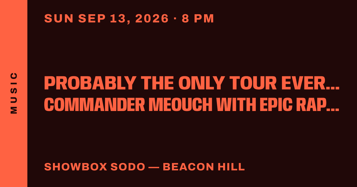 Probably The Only Tour Ever Starbomb featuring DJ Commander Meouch with Epic Rap Battles of History