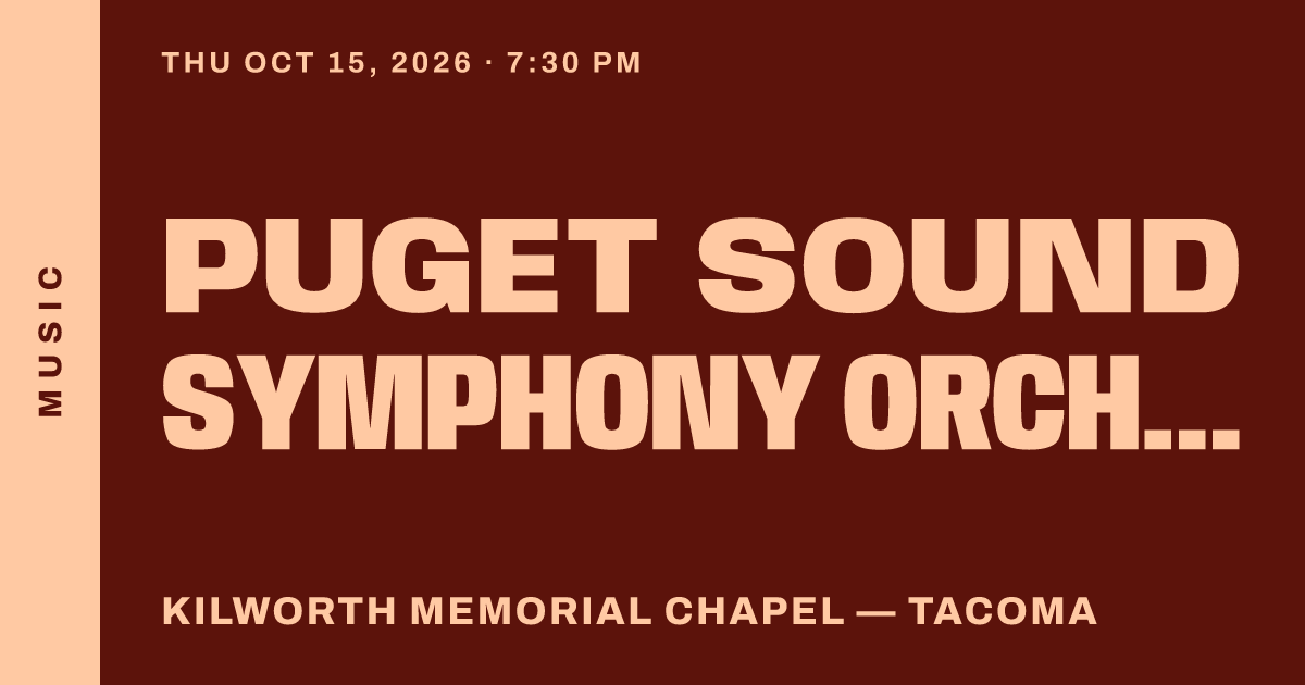 Puget Sound Symphony Orch…