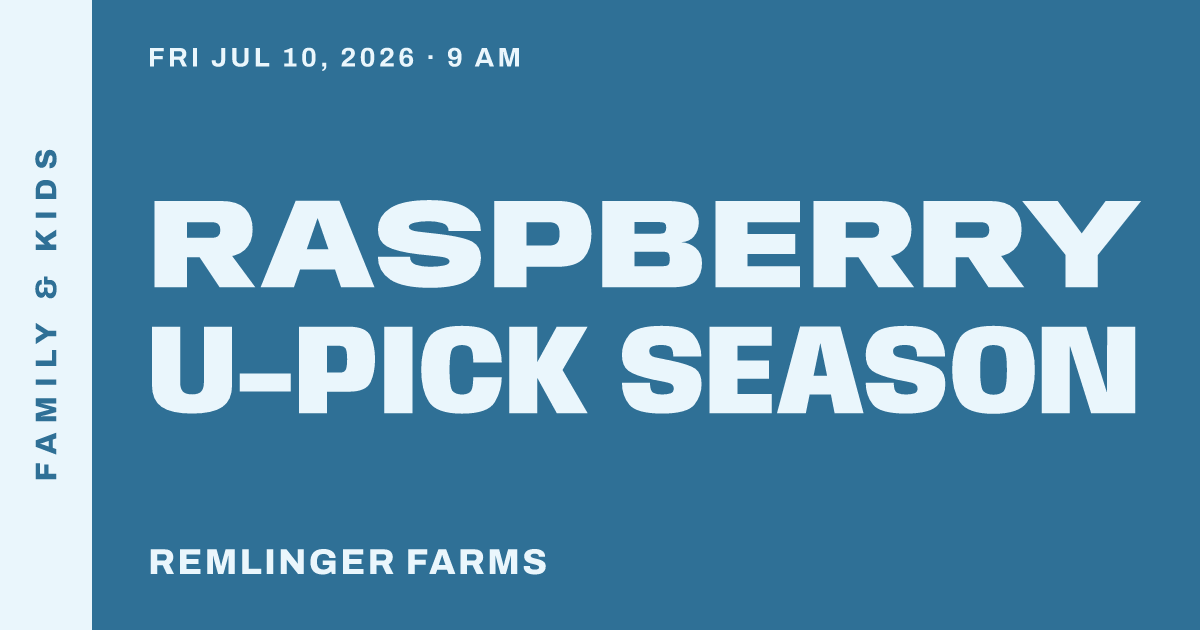 Raspberry U-Pick Season