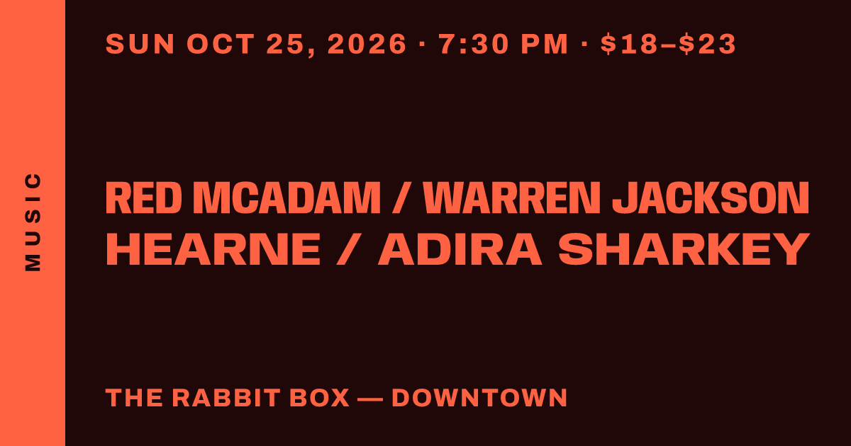 Red McAdam / Warren Jackson Hearne / Adira Sharkey