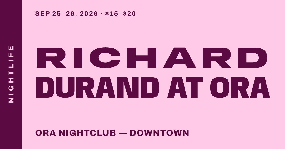 Richard Durand at Ora