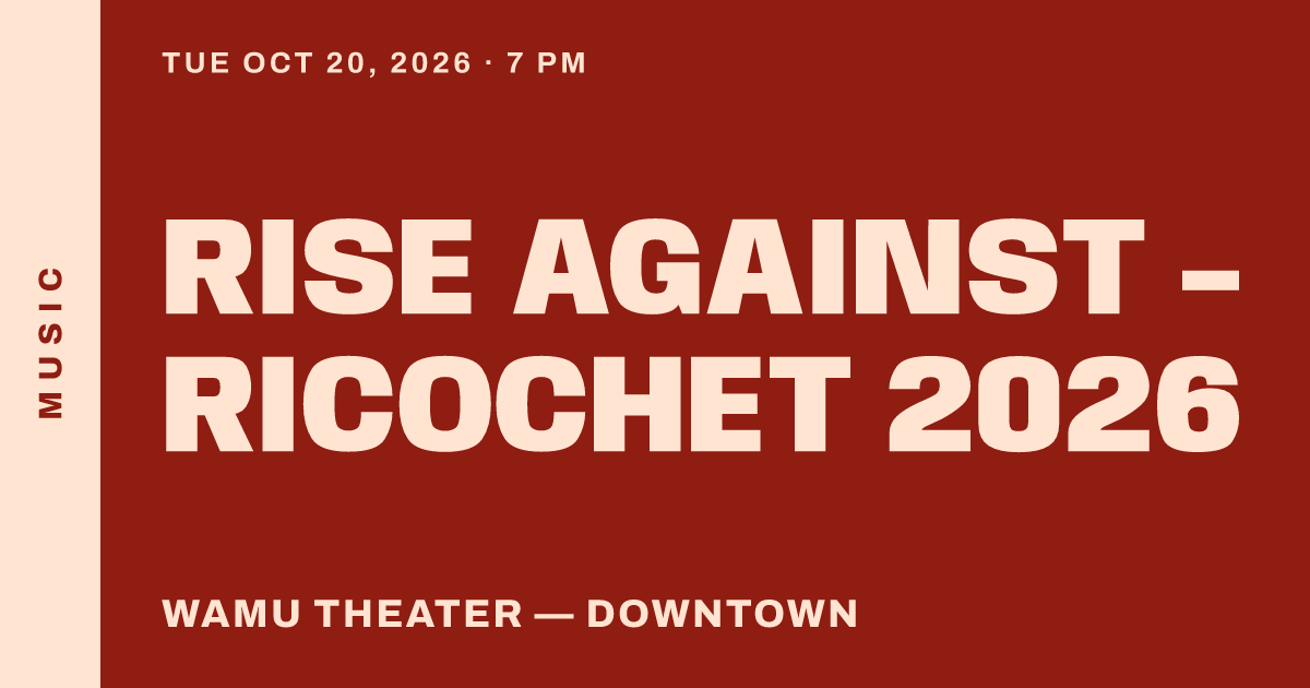 Rise Against - Ricochet 2026