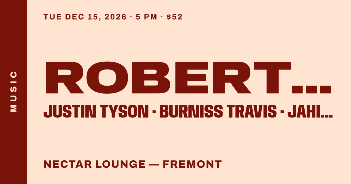 ROBERT GLASPER (two shows!)