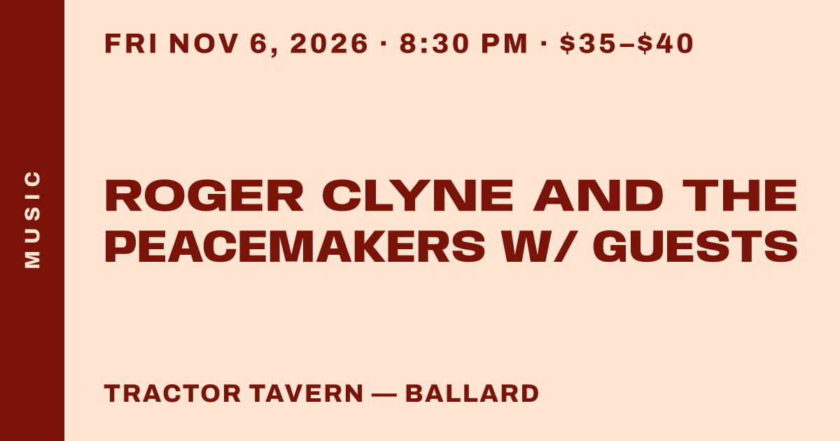 Roger Clyne and The Peacemakers w/ guests