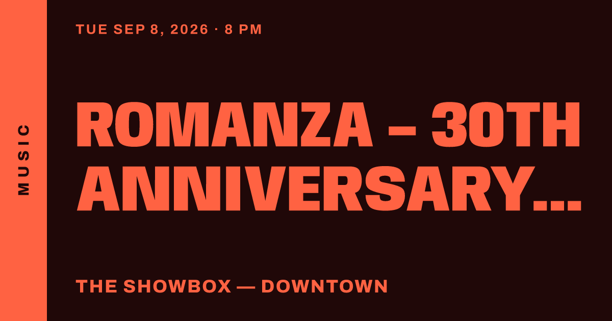 Romanza – 30th Anniversary World Tour