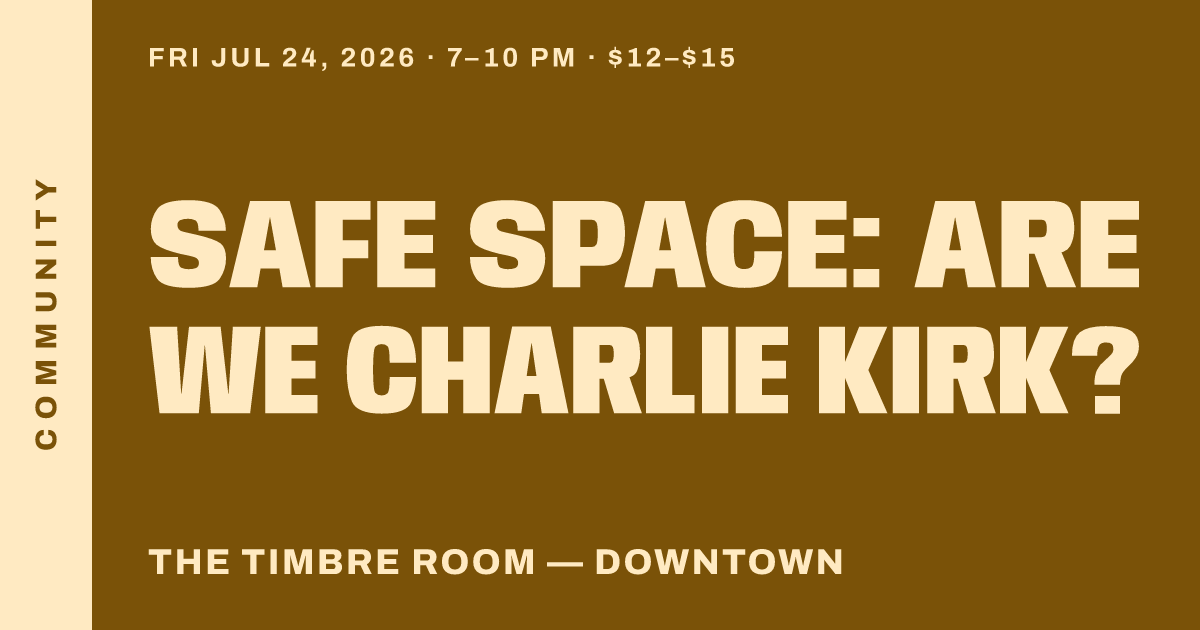 SAFE SPACE: Are We Charlie Kirk?