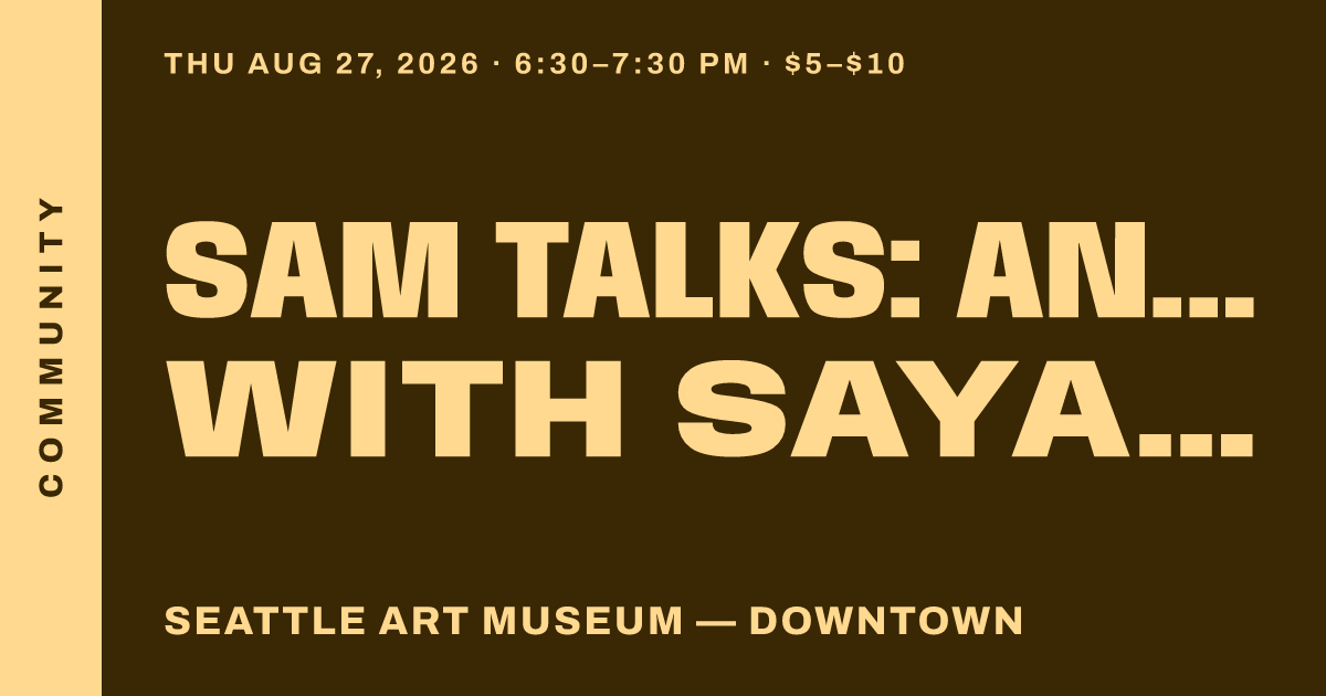 SAM Talks: An Evening with Saya Woolfalk