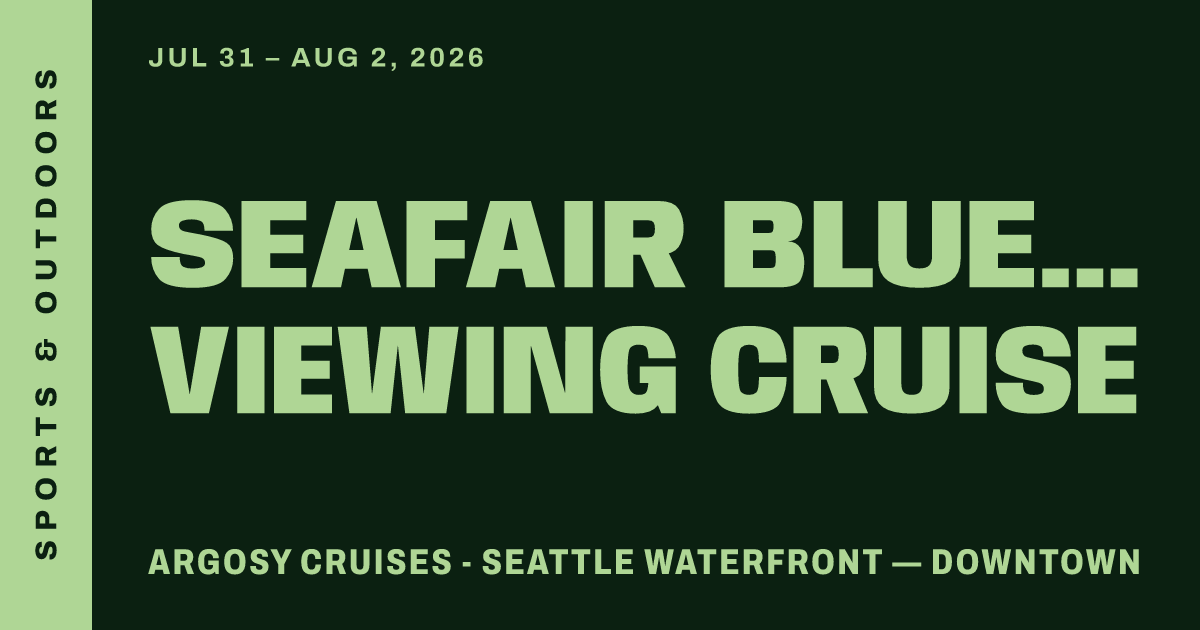 Seafair Blue Angels Viewing Cruise