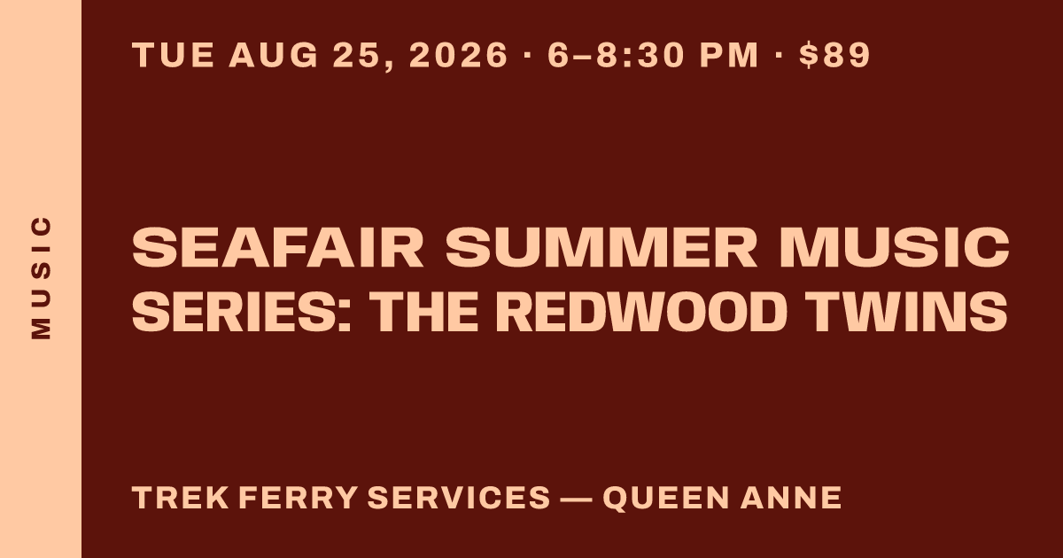 Seafair Summer Music Series: The Redwood Twins