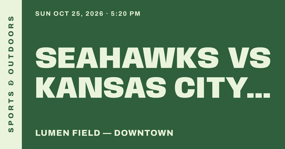 Seahawks vs Kansas City Chiefs