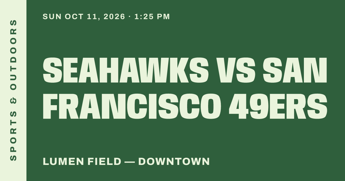 Seahawks vs San Francisco 49ers