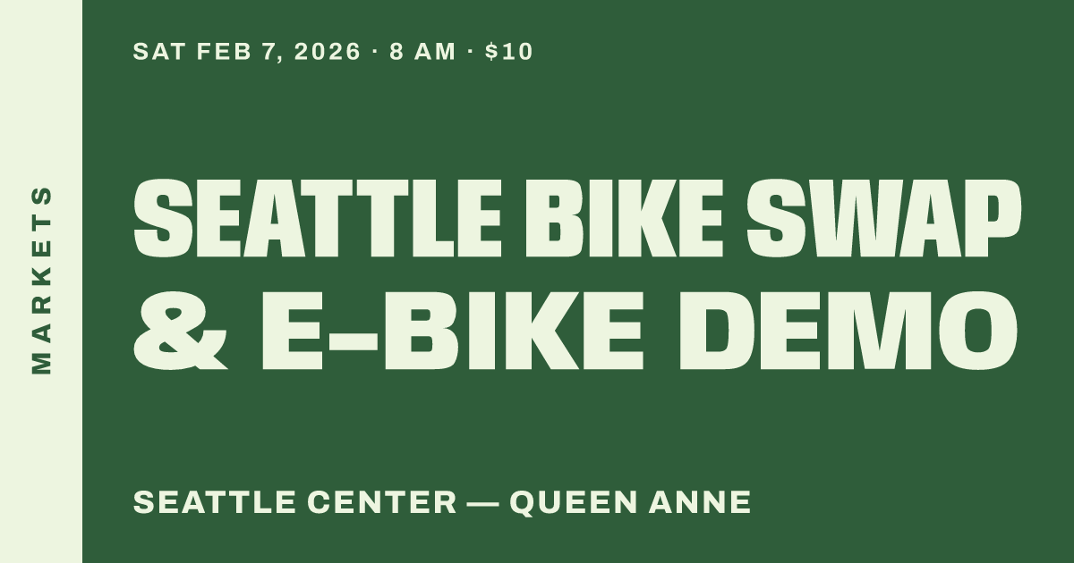 Seattle Bike Swap & E-Bike Demo