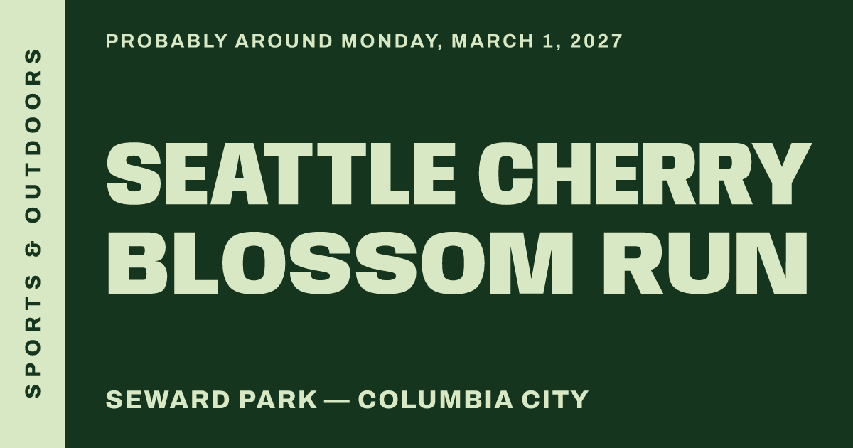 Seattle Cherry Blossom Run
