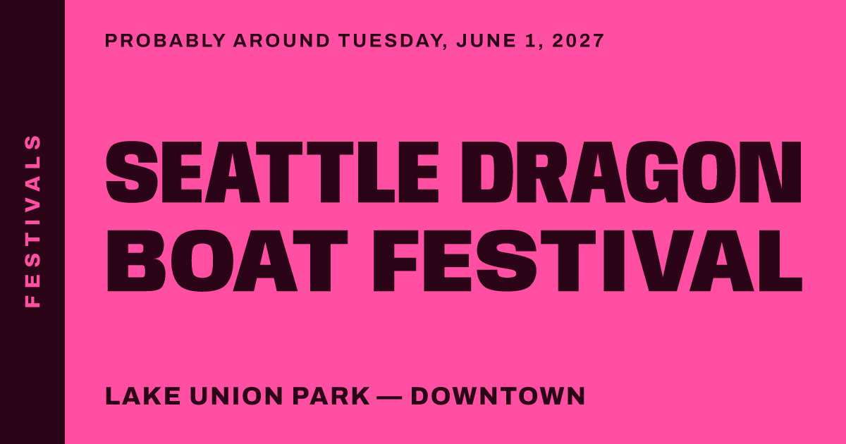 Seattle Dragon Boat Festival