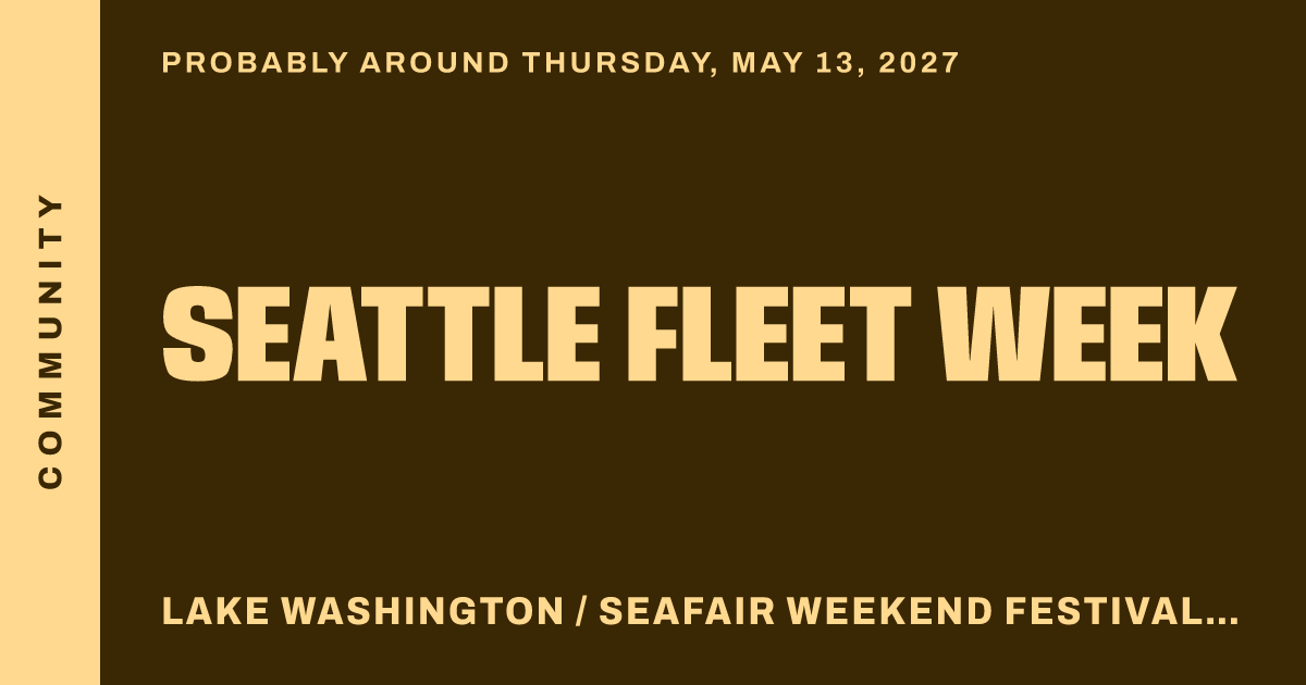 Seattle Fleet Week