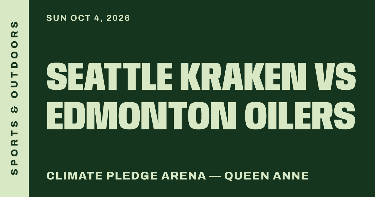 Seattle Kraken vs Edmonton Oilers