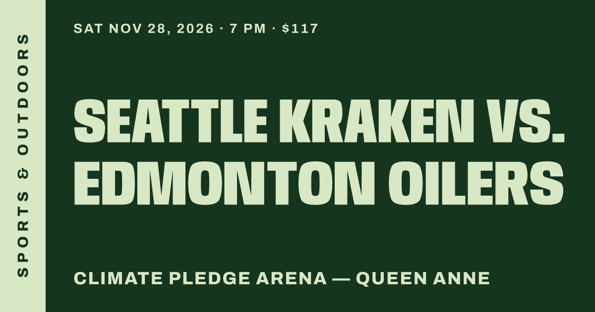 Seattle Kraken vs. Edmonton Oilers