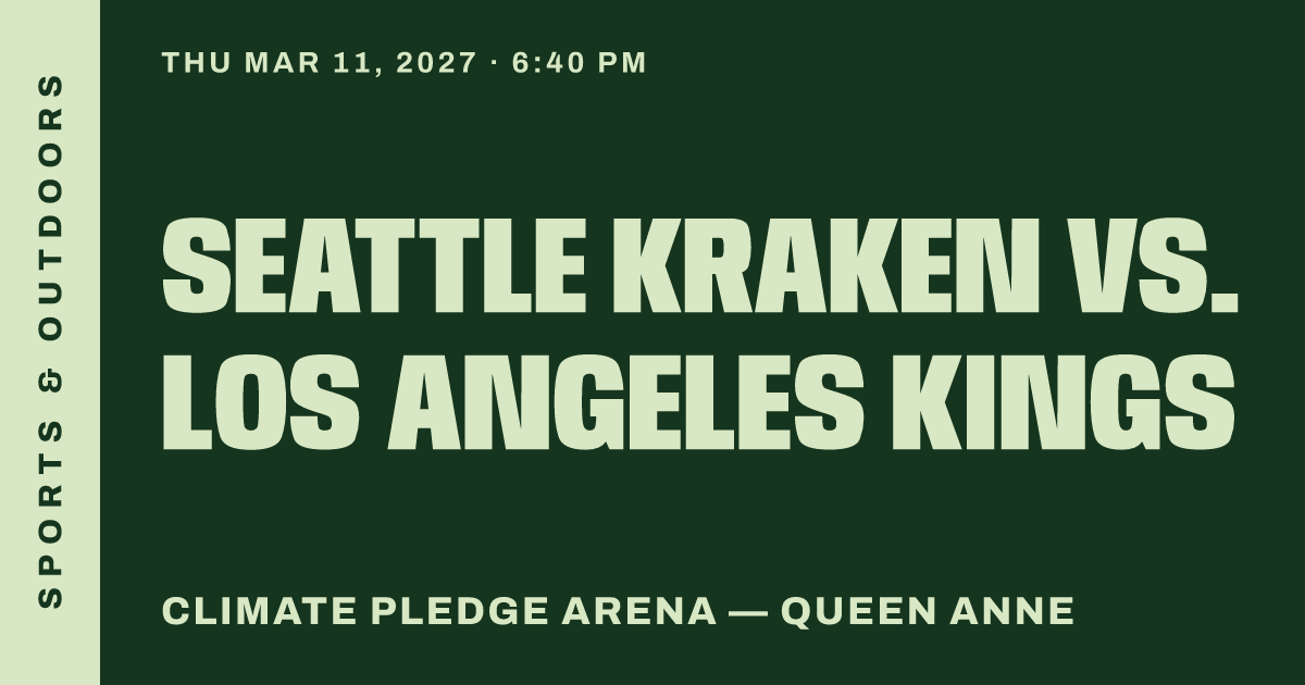 Seattle Kraken vs. Los Angeles Kings