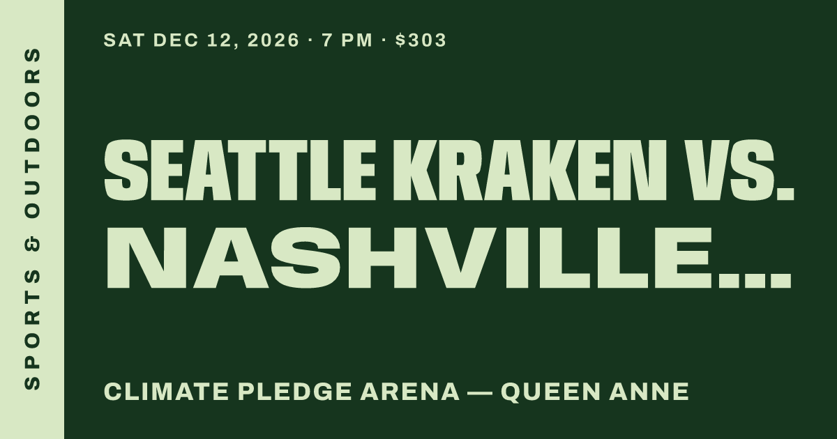 Seattle Kraken vs. Nashville Predators