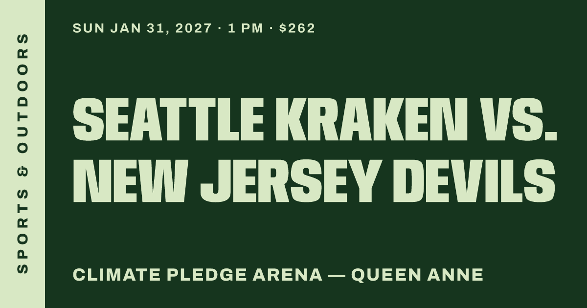 Seattle Kraken vs. New Jersey Devils