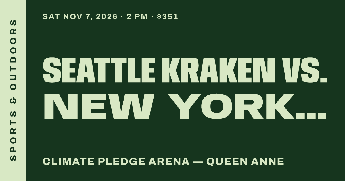 Seattle Kraken vs. New York Rangers