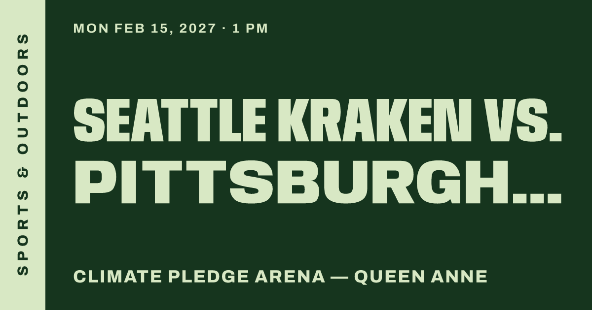 Seattle Kraken vs. Pittsburgh Penguins