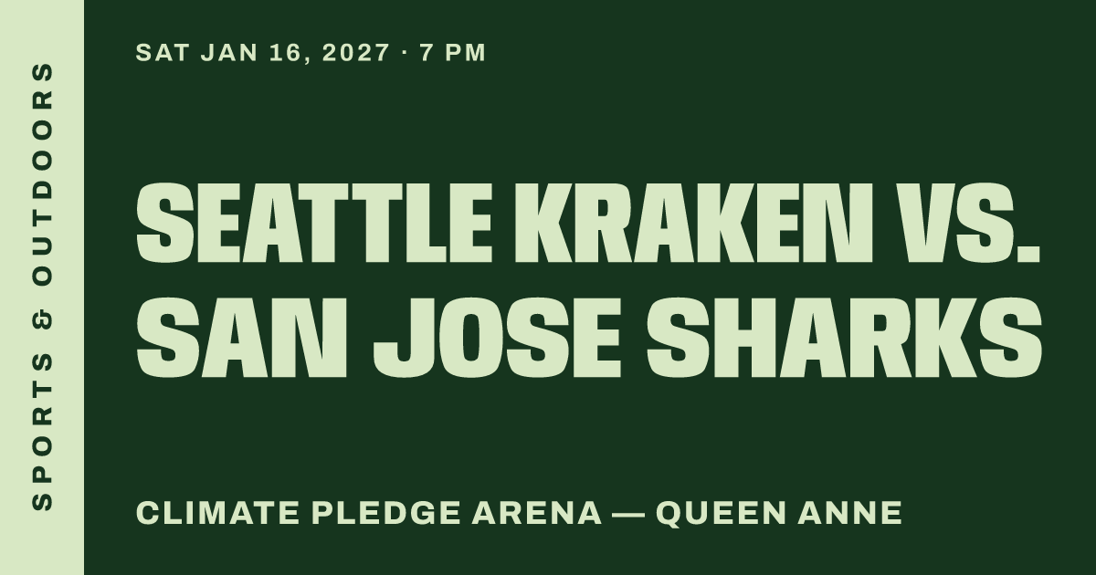Seattle Kraken vs. San Jose Sharks