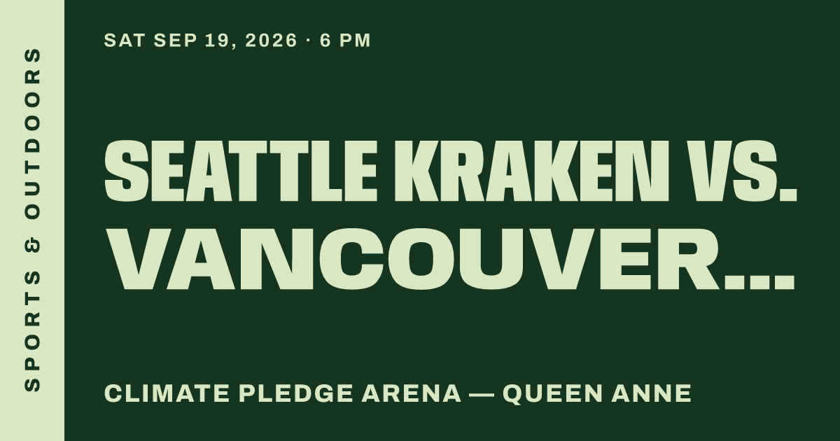 Seattle Kraken vs. Vancouver Canucks
