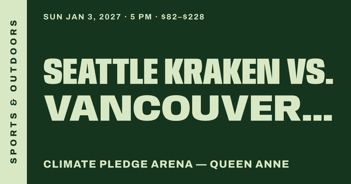 Seattle Kraken vs. Vancouver Canucks