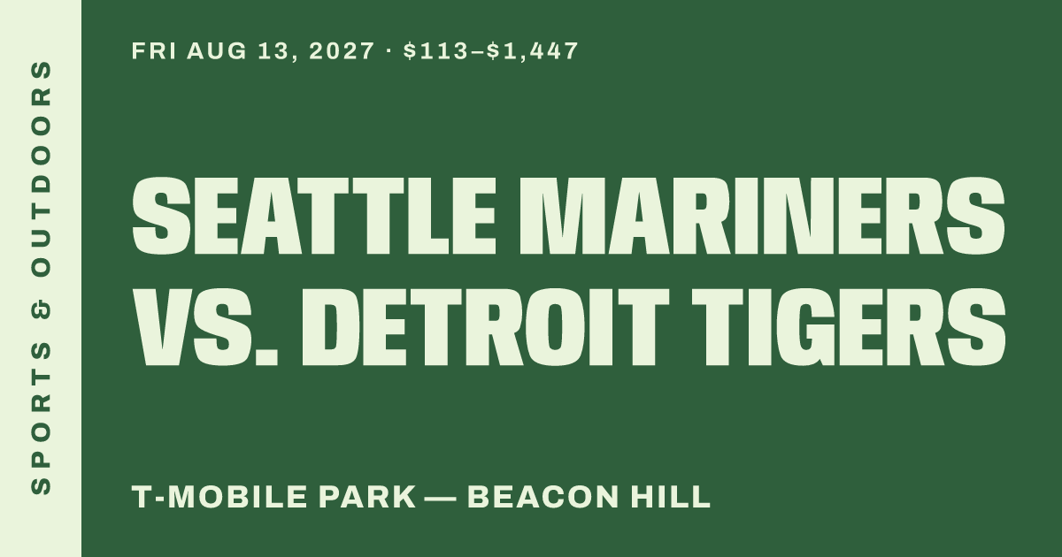 Seattle Mariners vs. Detroit Tigers