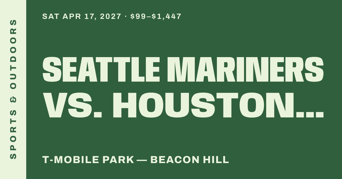 Seattle Mariners vs. Houston Astros