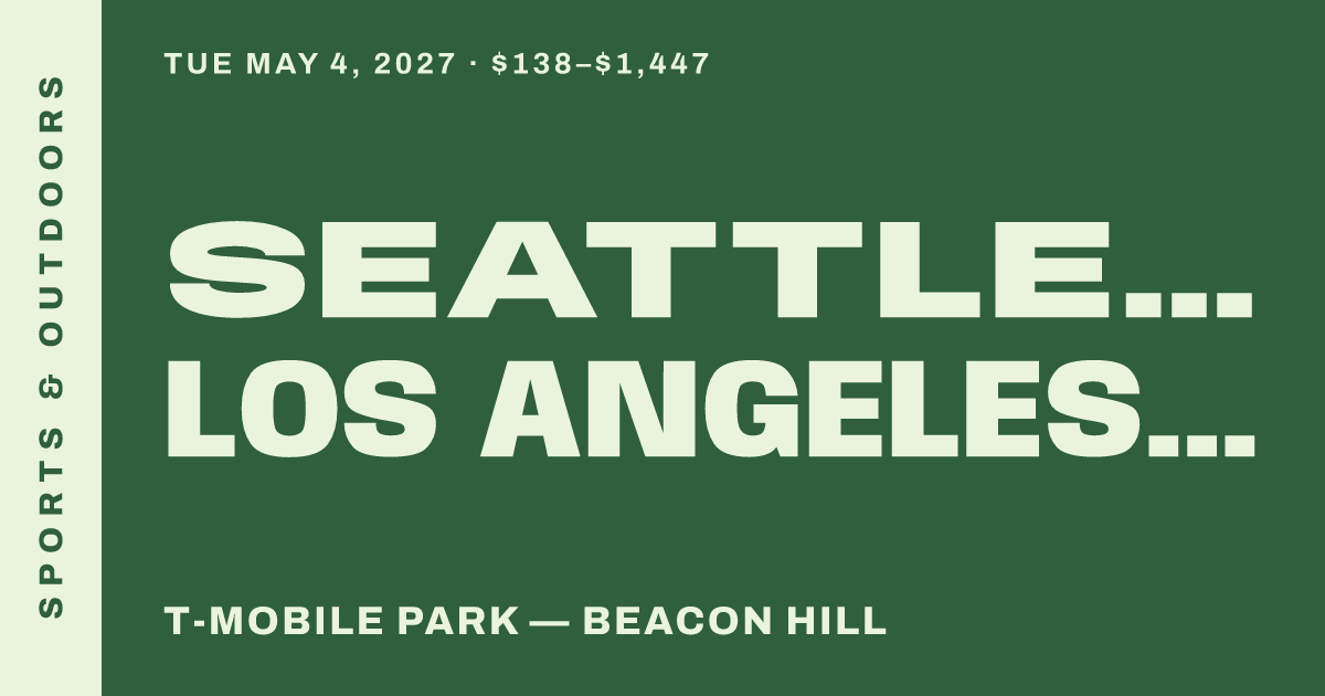 Seattle Mariners vs. Los Angeles Dodgers