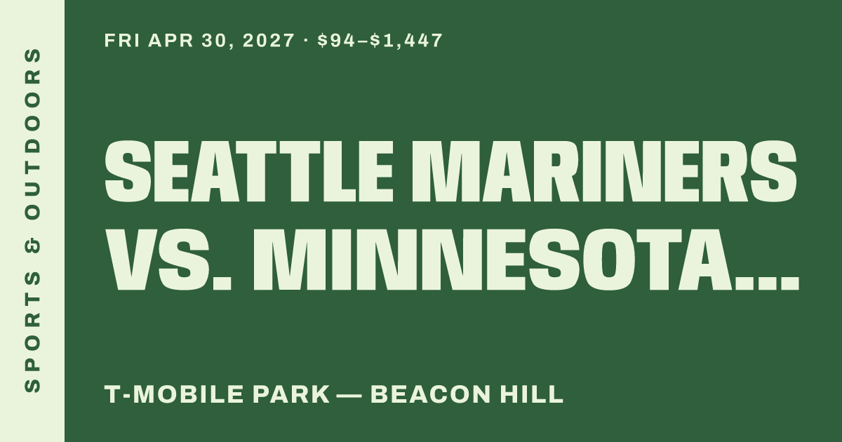 Seattle Mariners vs. Minnesota Twins