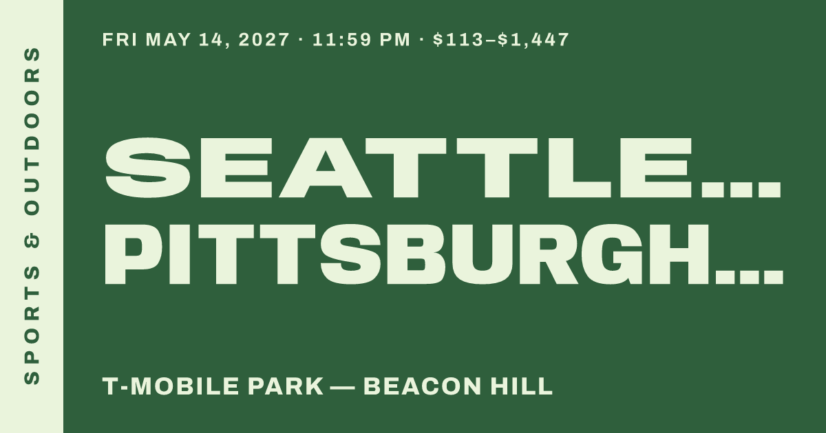 Seattle Mariners vs. Pittsburgh Pirates
