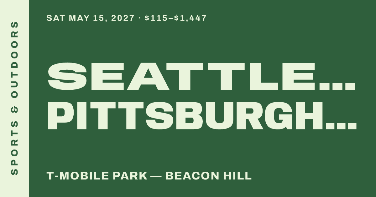 Seattle Mariners vs. Pittsburgh Pirates