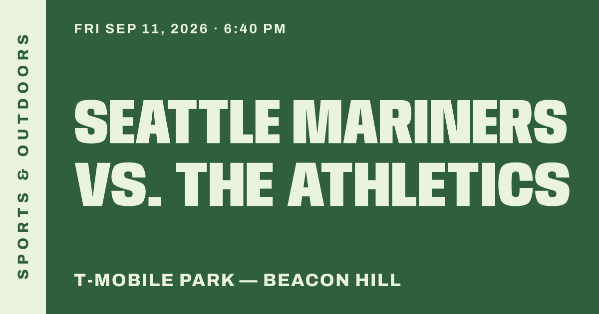 Seattle Mariners vs. The Athletics