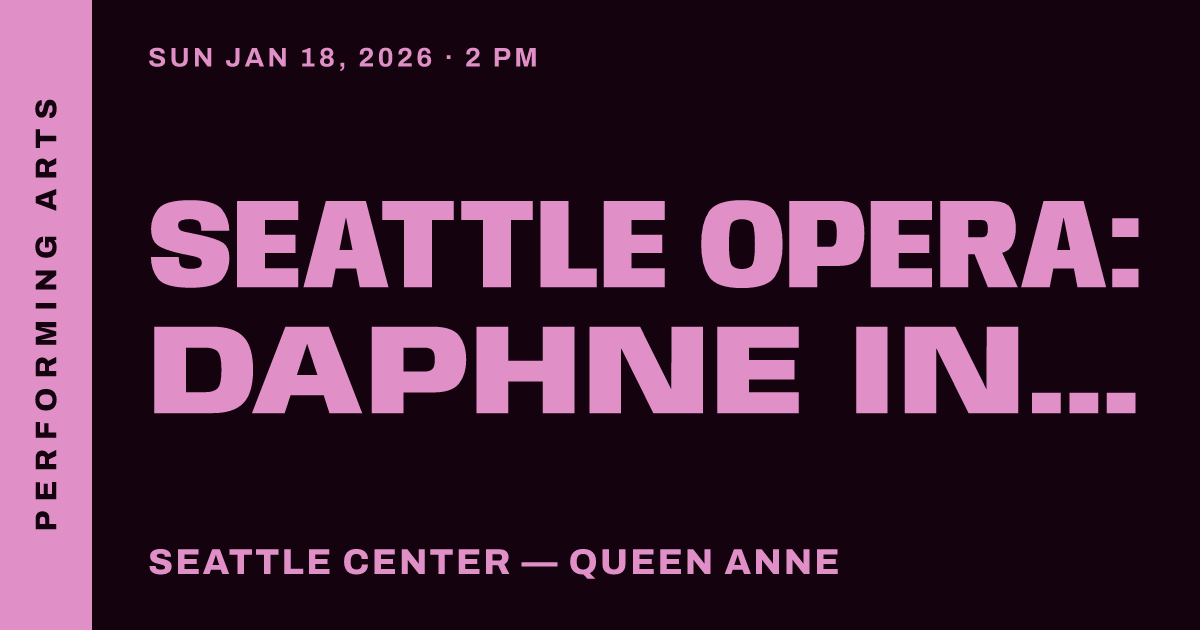 Seattle Opera: Daphne in Concert