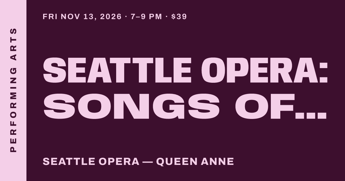 Seattle Opera: Songs of Inspiration