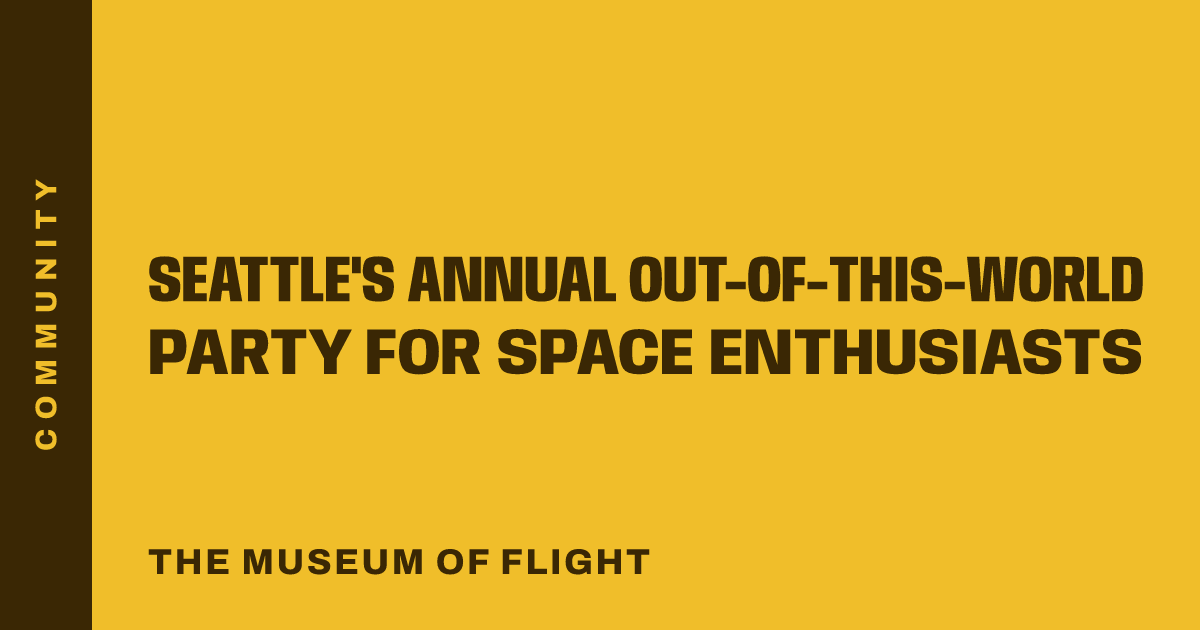 Seattle's Annual Out-Of-This-World Party For Space Enthusiasts