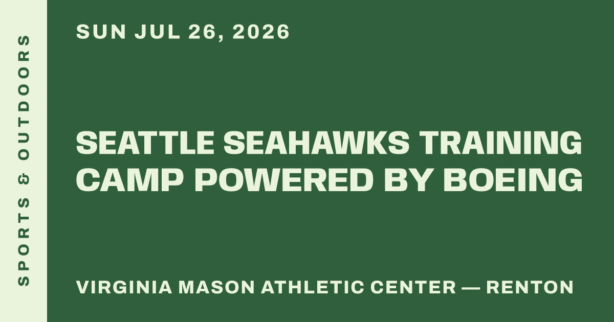 Seattle Seahawks Training Camp Powered by Boeing