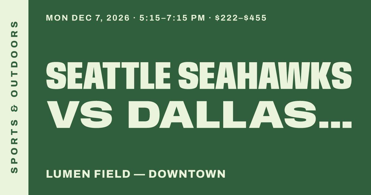 Seattle Seahawks vs Dallas Cowboys
