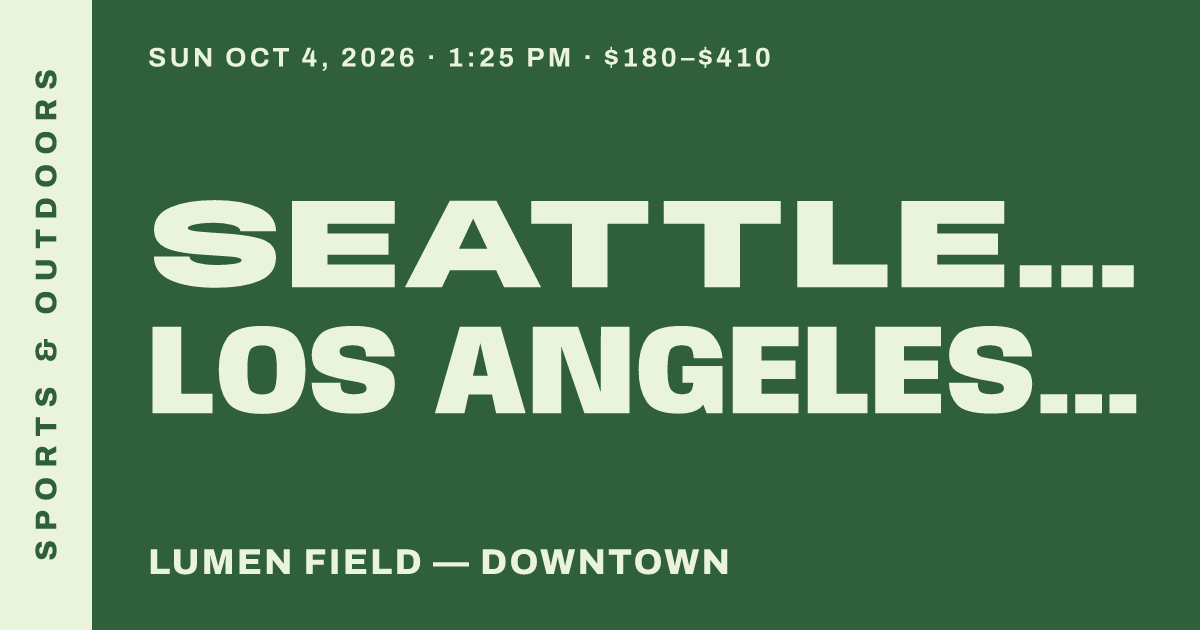 Seattle Seahawks vs Los Angeles Chargers