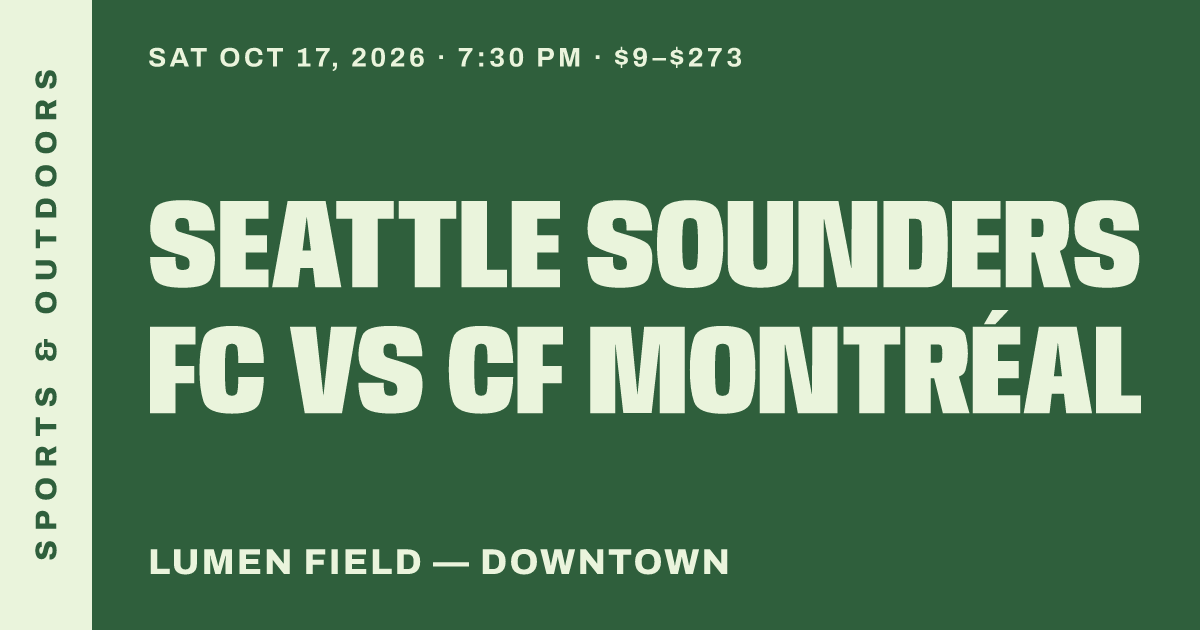 Seattle Sounders FC vs CF Montréal