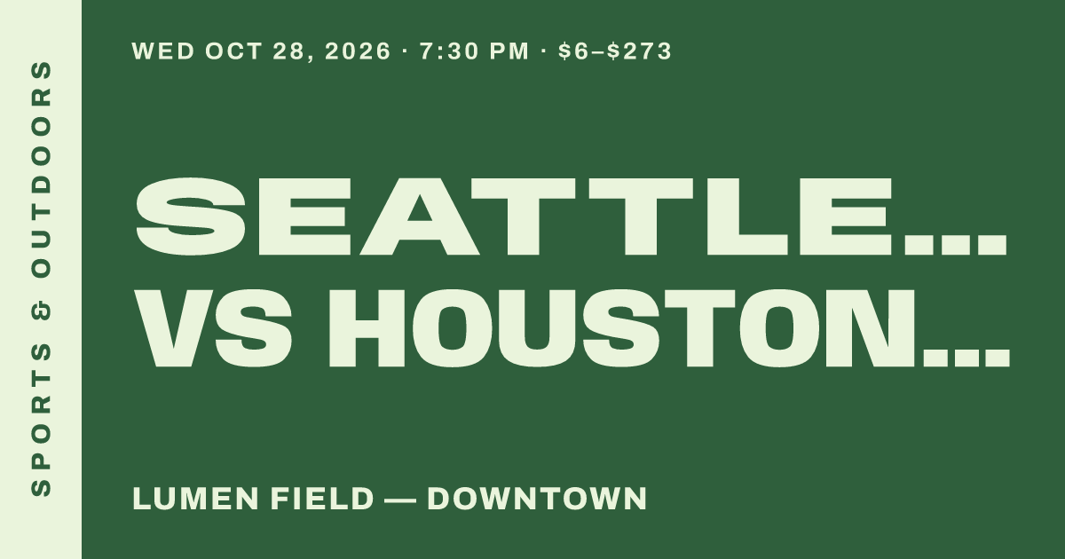 Seattle Sounders FC vs Houston Dynamo FC