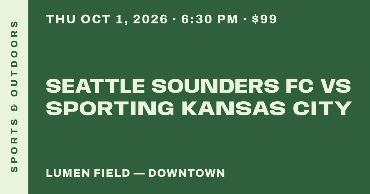 Seattle Sounders FC vs Sporting Kansas City