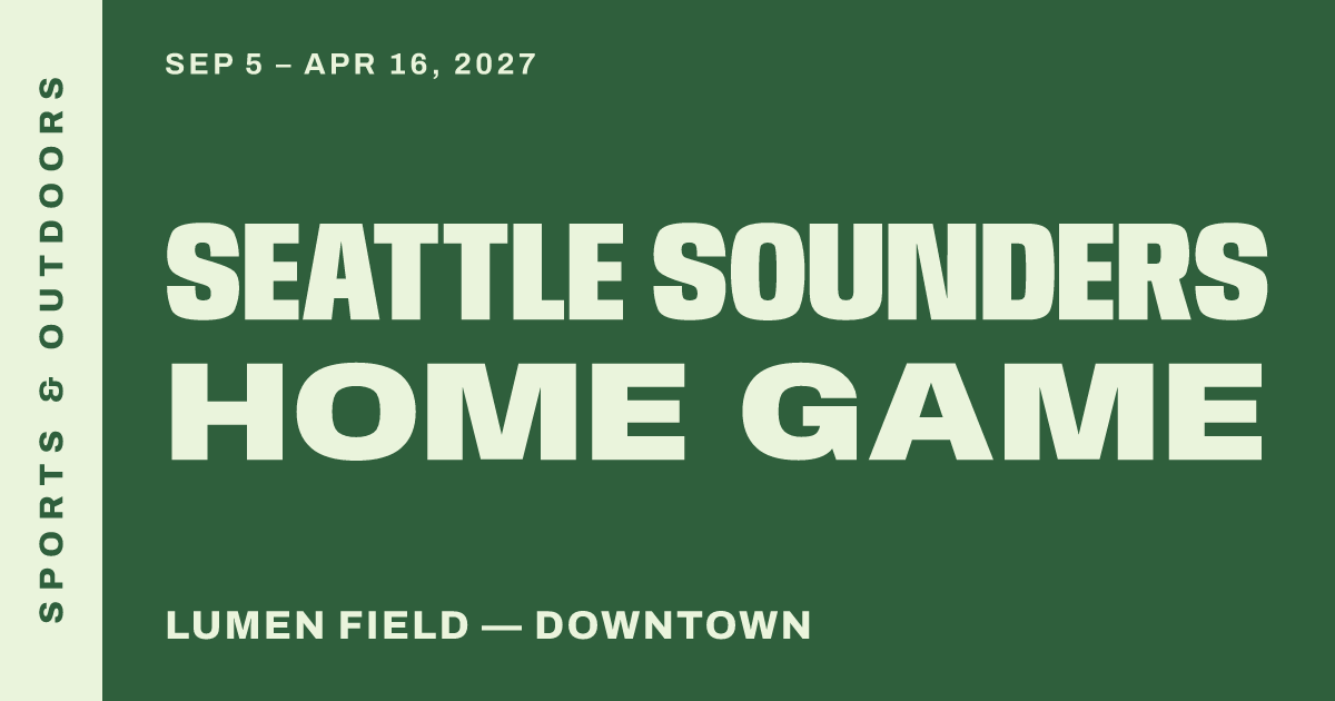 Seattle Sounders home game
