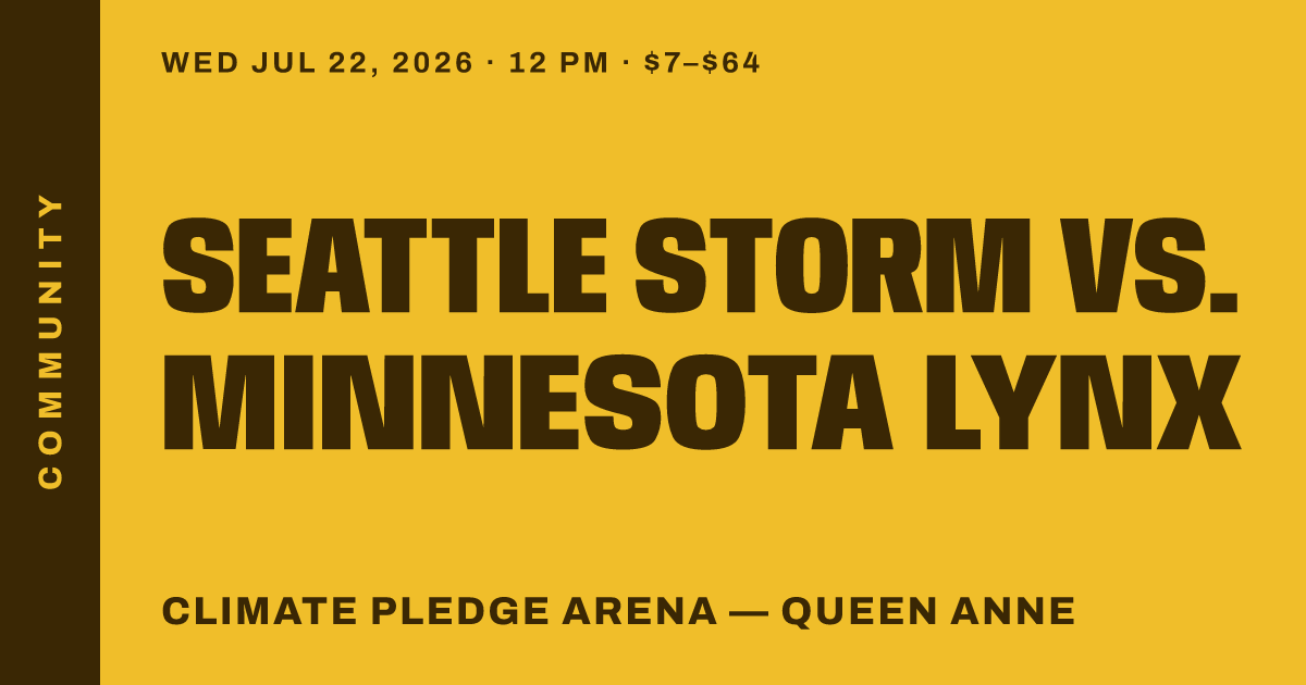 Seattle Storm vs. Minnesota Lynx