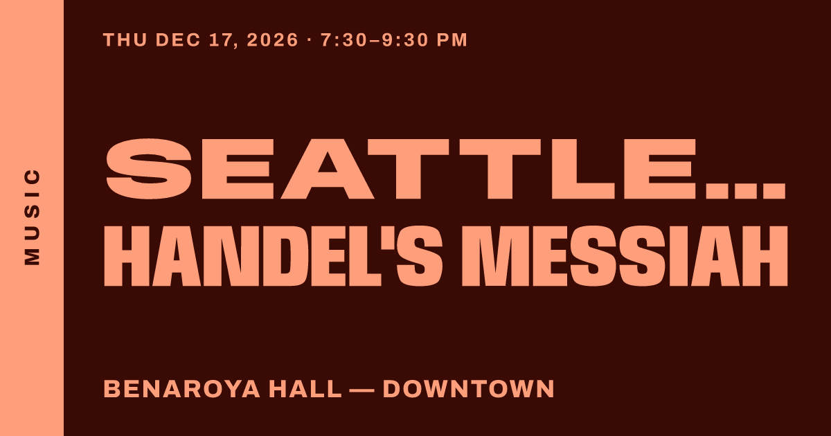 Seattle Symphony: Handel's Messiah